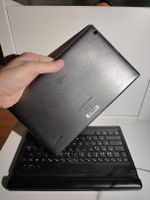 Defektes Tablet mit Tastatur - zum Basteln!
