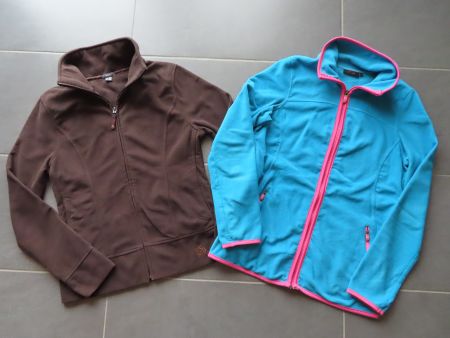 2 schöne Fleece-Jacken Gr.36/38 TCM +++ 1 NEU+++