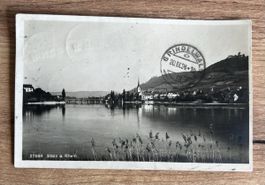 Ansichtskarte gelaufen „Stein am Rhein“ Stempel: 1924