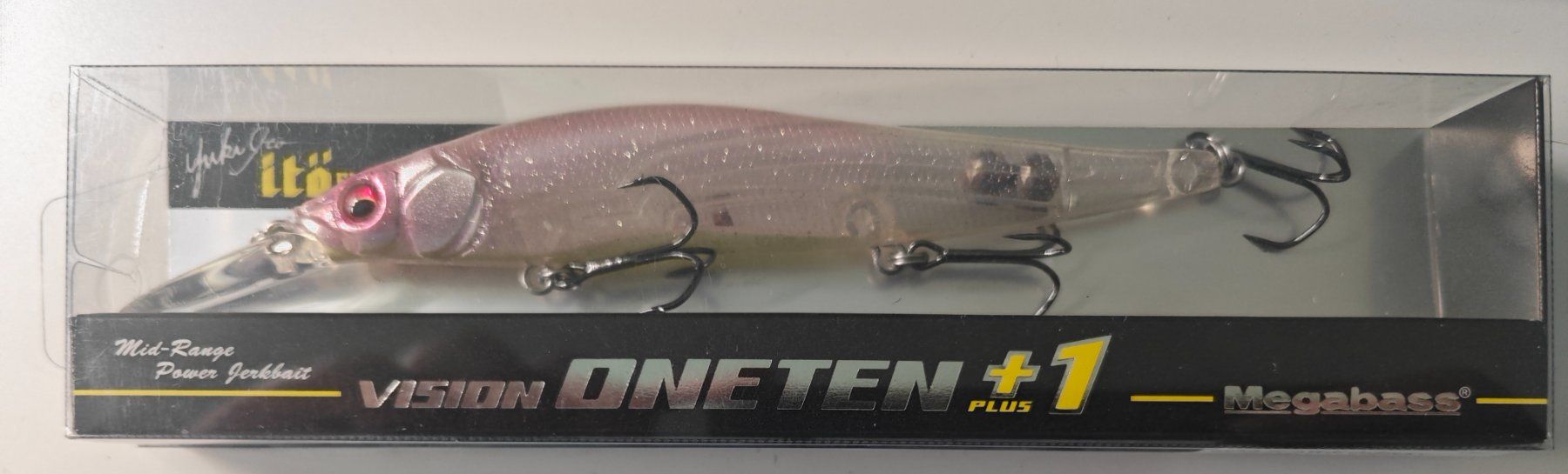 Megabass Esche: Megabass Vision Oneten+1 – Nuovo e nell'imballaggio originale da Bühler venduto da Idre2017