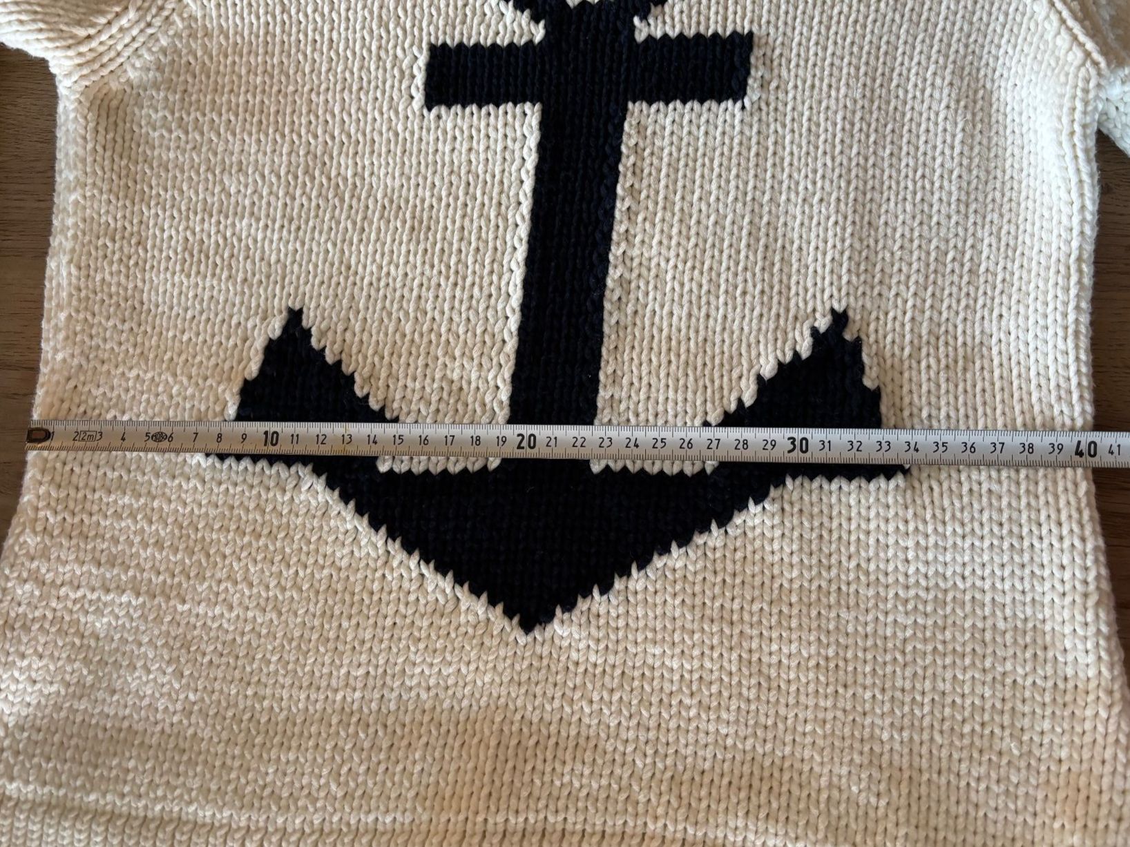 Marc Cain Maglioni & Felpe: Marc Cain Strickpullover mit Anker, creme Gr. N4/EU 38/40 – Usato da Horgen venduto da uge_pd5p 6