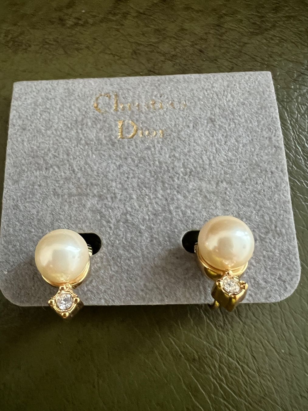 Dior Orecchini pendenti & Orecchini a lobo: Dior earrings vintage – Usato da Elgg venduto da iwi_dc2n 2