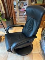 Schwarzer Leder Relaxsessel - Top Zustand! Bequem!