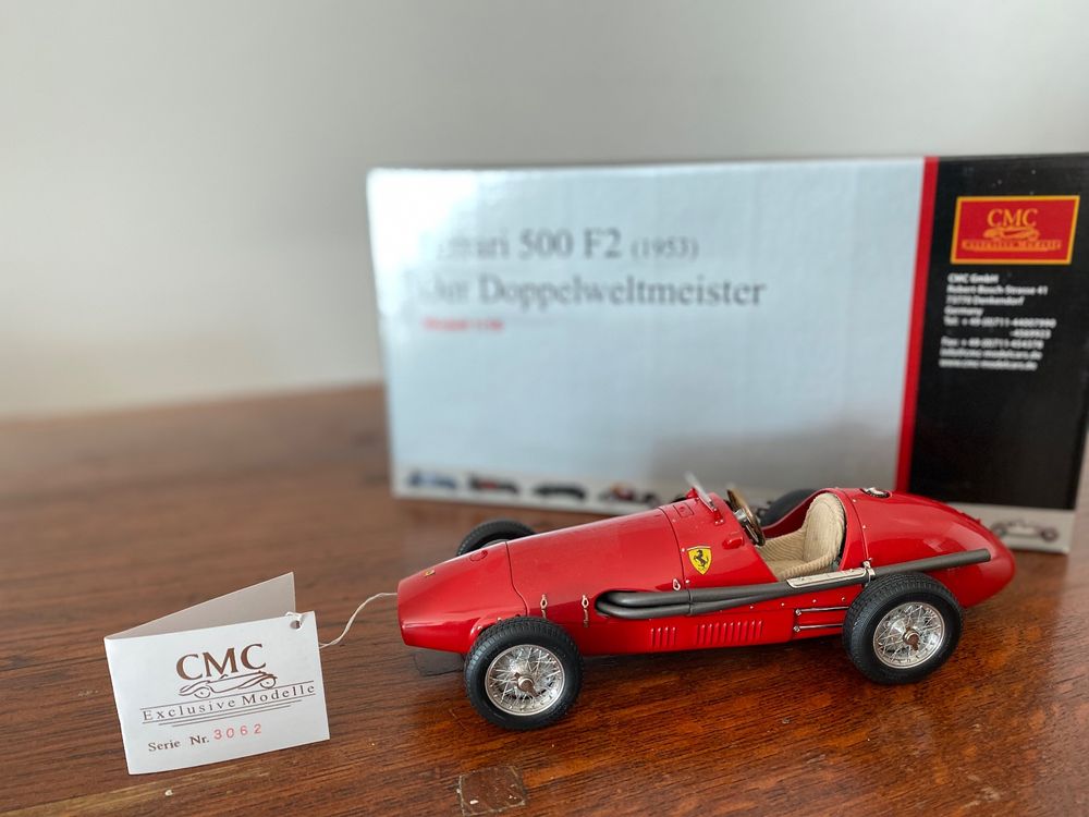 CMC Ferrari 500 F2 Der Doppelweltmeister ミニカー CMC Ferrari 500