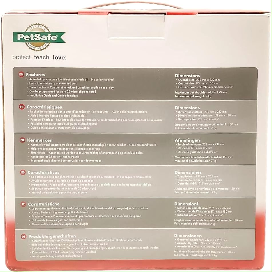 Katzenklappen: PetSafe Smart Flap Mikrochip-Katzenklappe – Gebraucht aus Fischbach-Göslikon von pat_725p 4