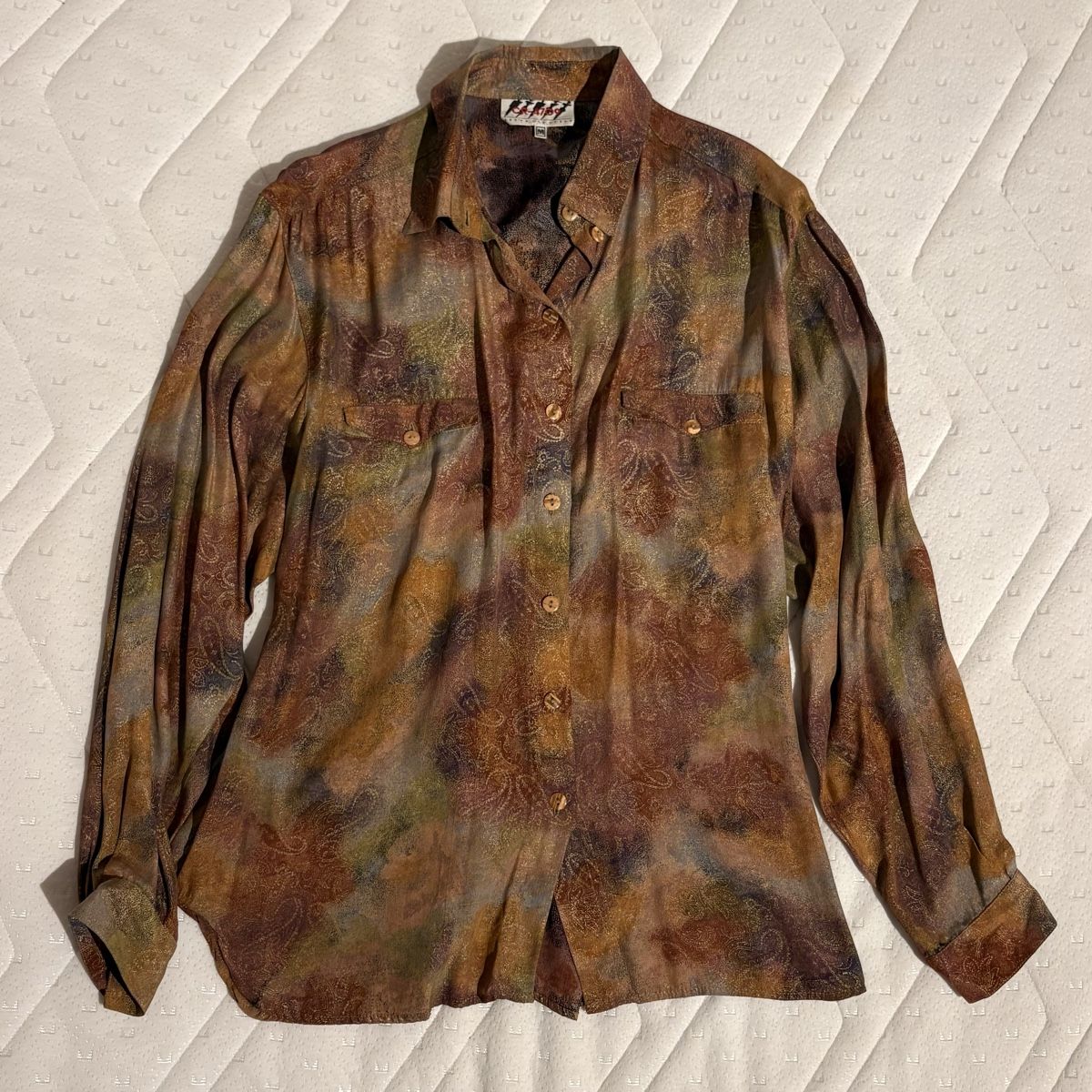 Blusen: Bunte Retro 90s Vintage Bluse – Neu (gemäss Beschreibung) aus Brünisried von Livtsukki2ndHand 1