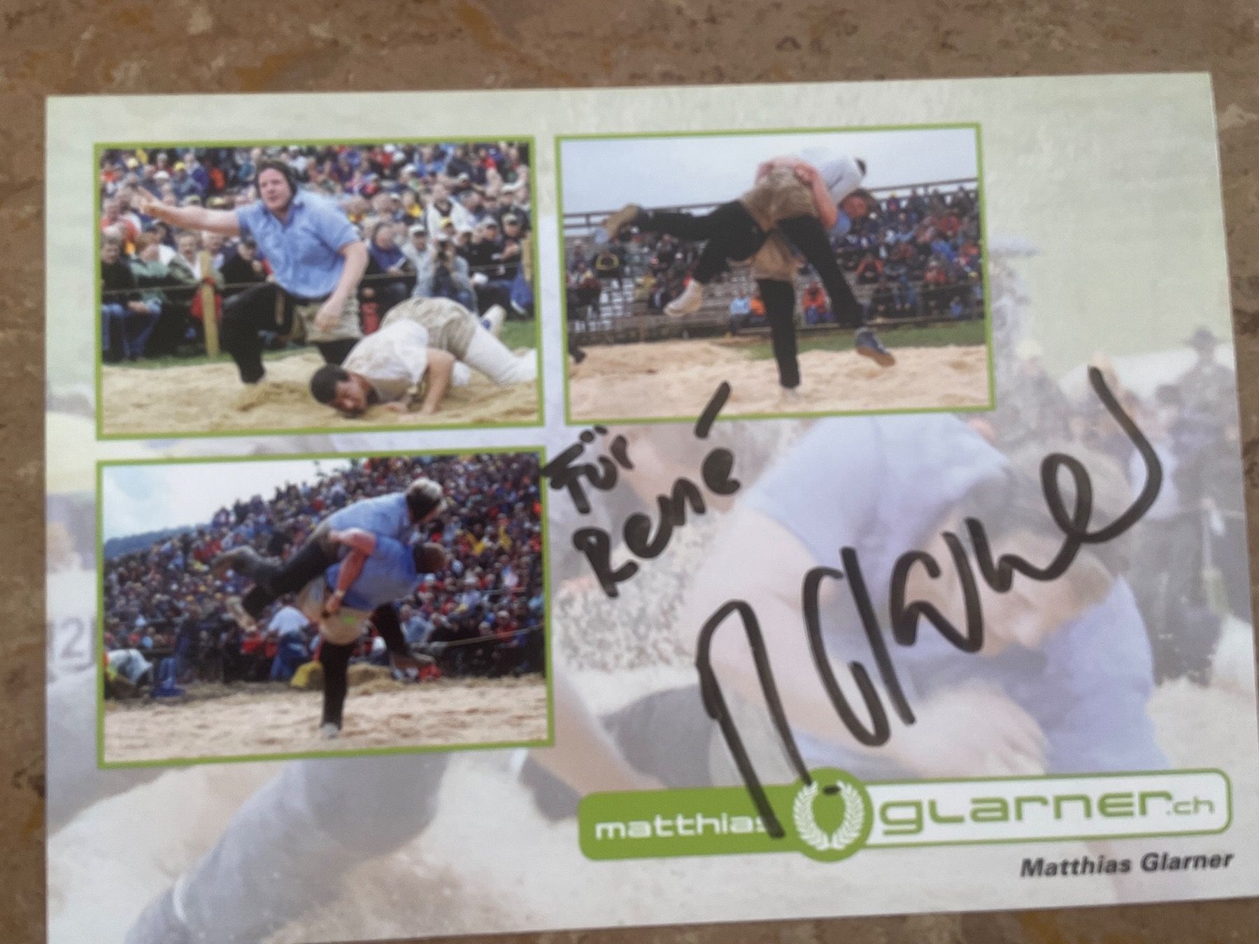 Autographes: Matthias Glarner – D'occasion à Uetendorf par hoisle