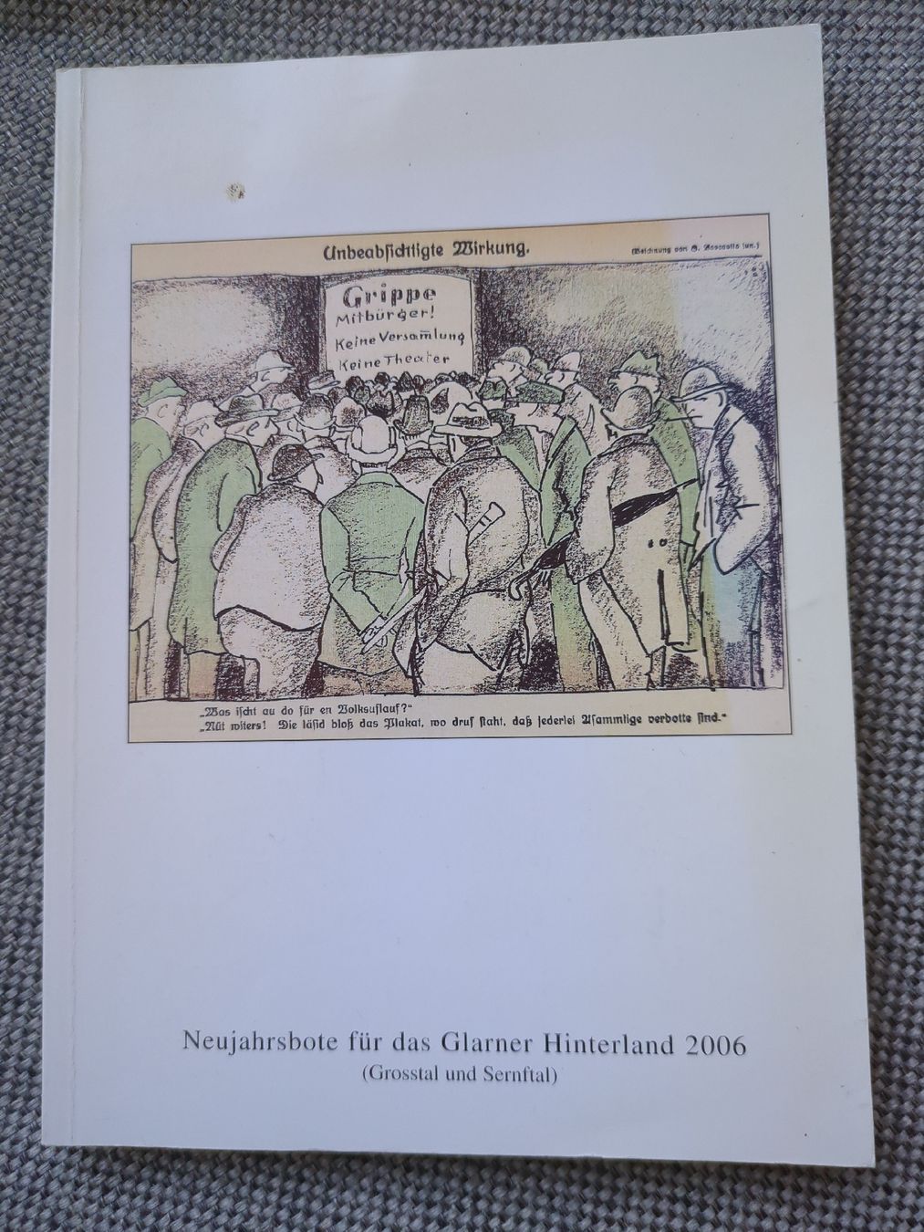 Bücher: Neujahrsbote Glarner Hinterland 2006 – Gebraucht aus Luzern von reg_dq65