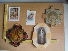 5 Verschiedene antike Haussegen