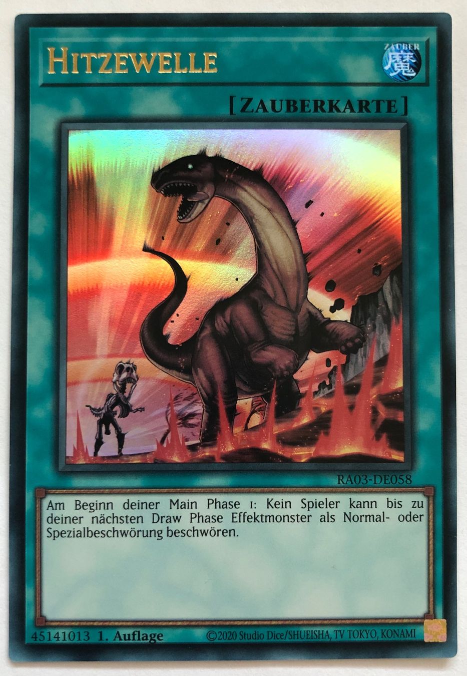 Yugioh Carte collezionabili: YuGiOh Top Effekt! Hitzewelle | UR – Usato da Altstätten SG venduto da ChangeMaker