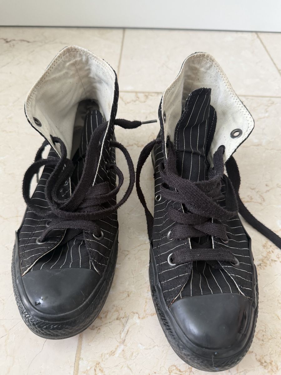 Converse Scarpe da uomo: Converse Chucks Pinstripe Black Gr. 39 – Usato da Chur venduto da mir_8ns7