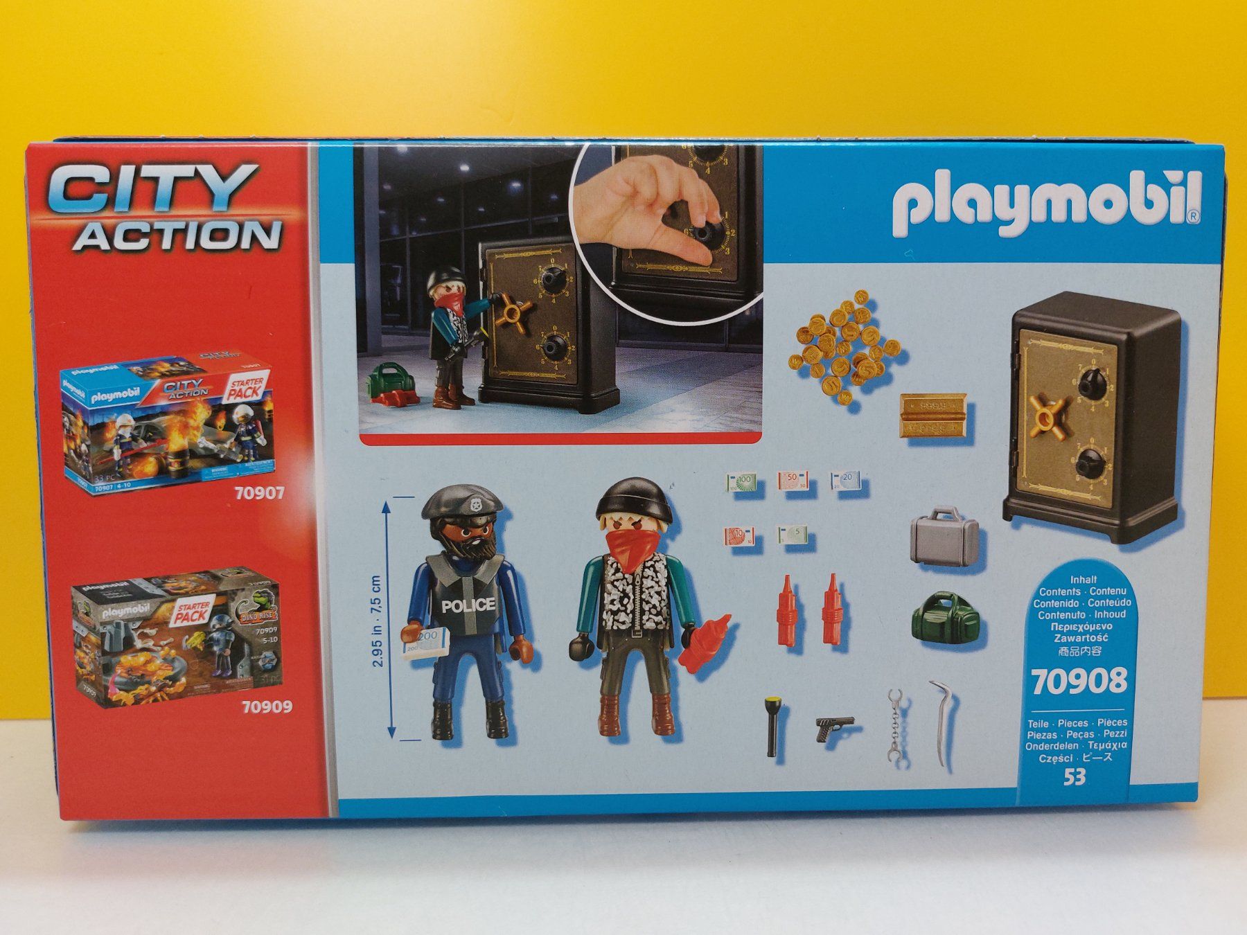 Playmobil Giocattoli: PLAYMOBIL 70908 - Polizei - Tresorknacker NEU – Nuovo e nell'imballaggio originale da St.Gallen venduto da TinasBauundSpiel 1