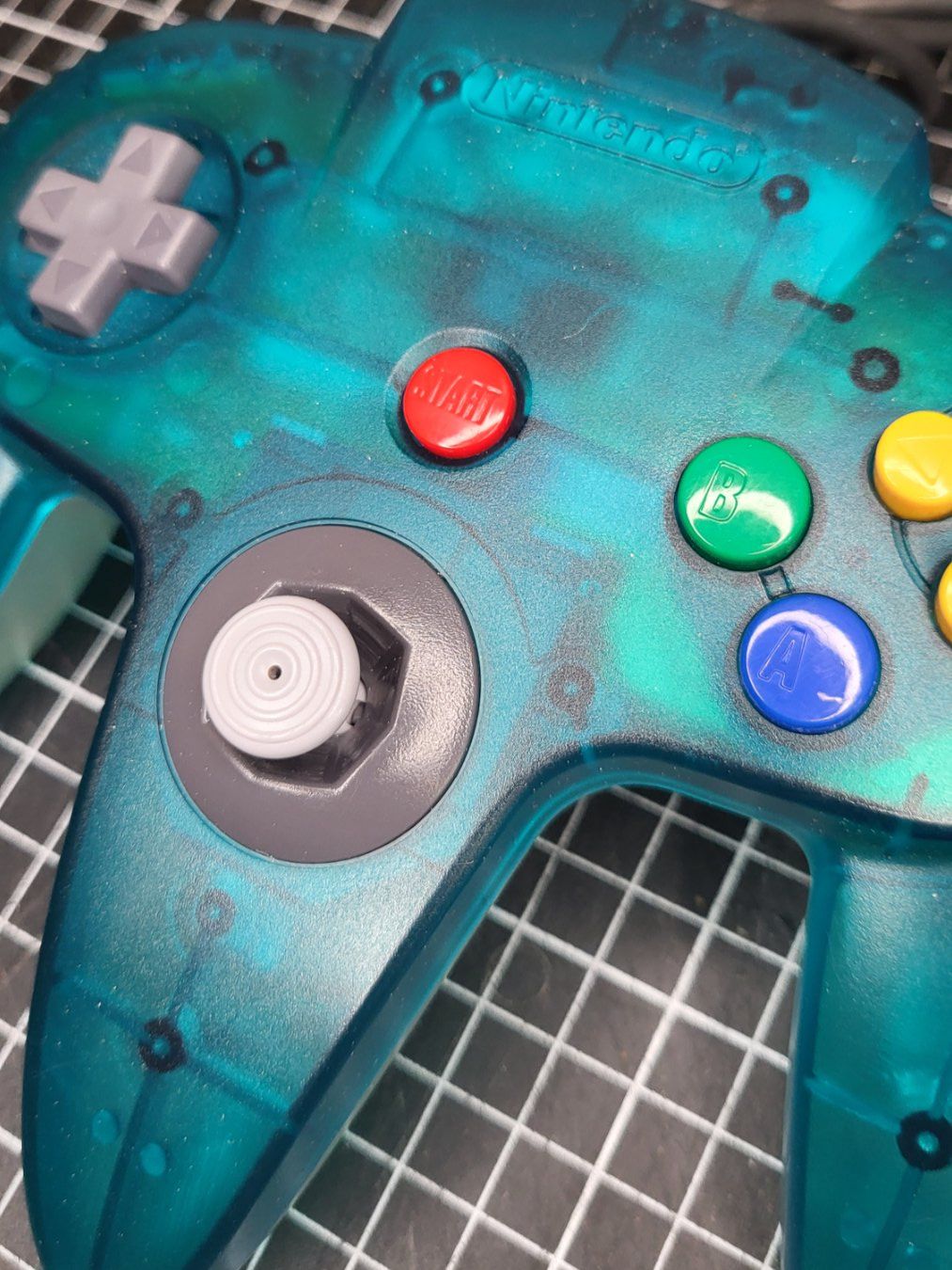 Nintendo Manettes: Nintendo 64 Controller Clear Blue – D'occasion à Bern par nic_x6gy 1