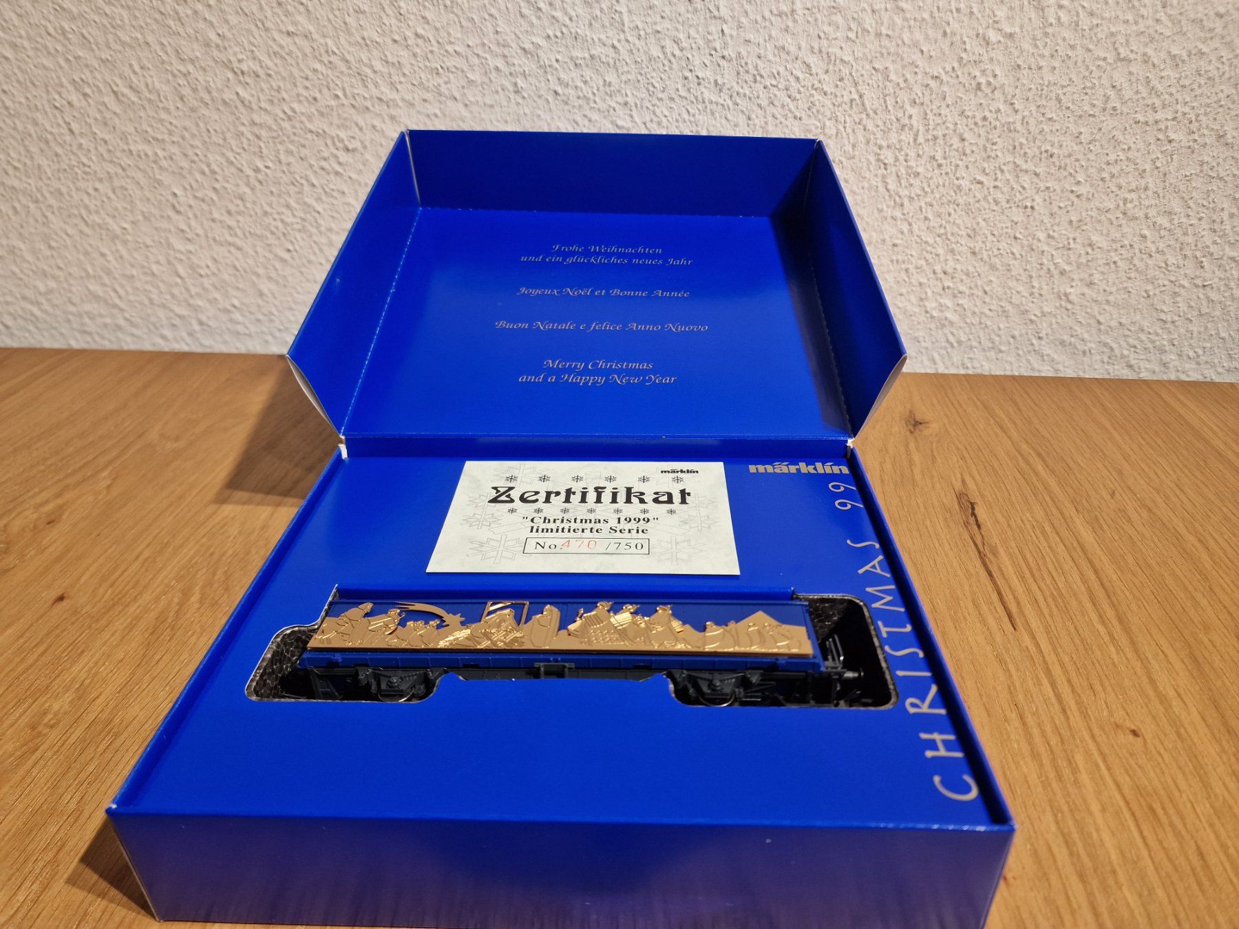 Märklin Modellini di ferrovie: Märklin Christmas 1999 – Nuovo (secondo la descrizione) da Matten b. Interlaken venduto da lor_hr9w 4
