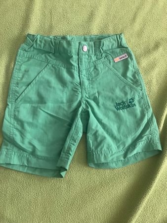Jack Wolfskin Shorts, Gr. 116, Grün, Sommer, Top Zustand