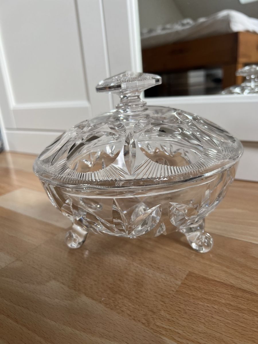 Tutte le decorazioni: Glasdose mit Deckel – Nuovo (secondo la descrizione) da Liebefeld venduto da nat_h5l8 2