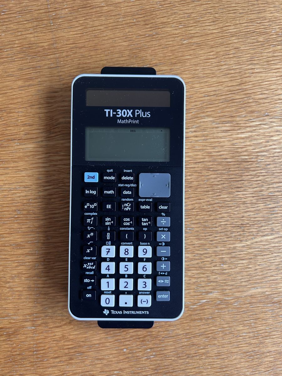 Texas Instruments Taschenrechner: Texas Instruments Taschenrechner TI-30X Plus Mathprint – Neu (gemäss Beschreibung) aus Winterthur von ame_k6hm 2