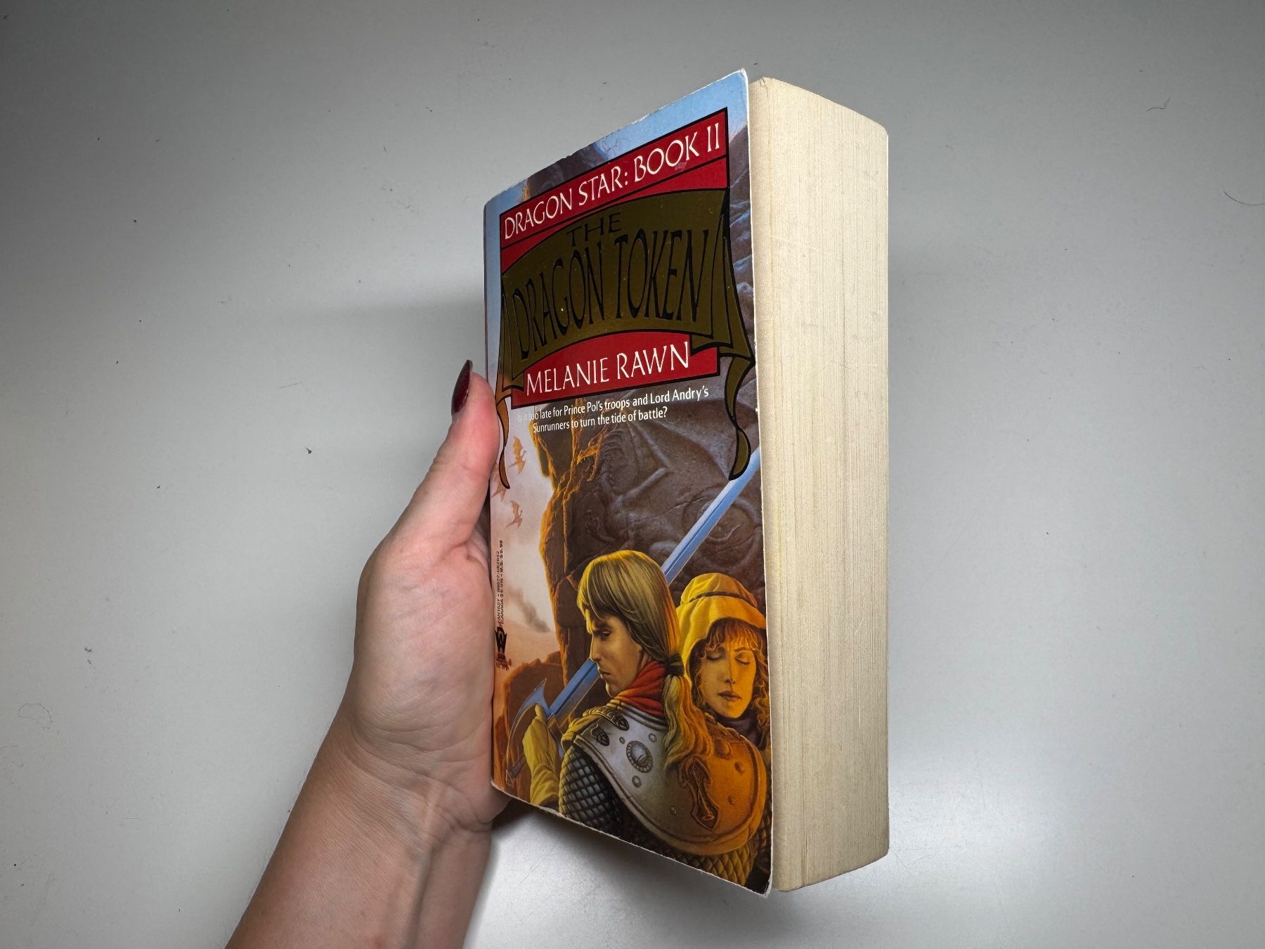 Libri: NOVEL: Melanie Rawn, The dragon token – Usato da Grosswangen venduto da English_books 1