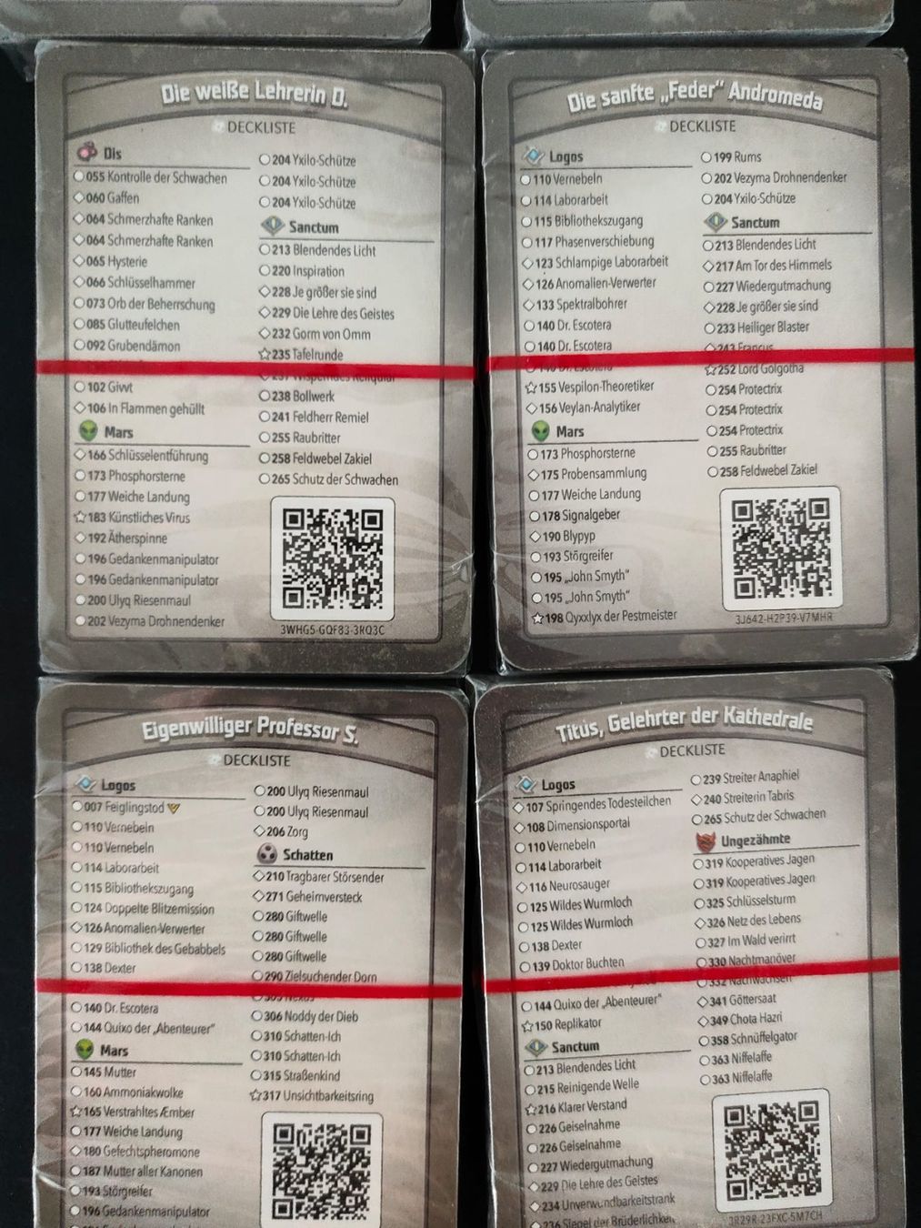 Spiele: Keyforge Basisspiel mit 9 zusätzlichen Decks – Gebraucht aus Olten von Bosko2k 2