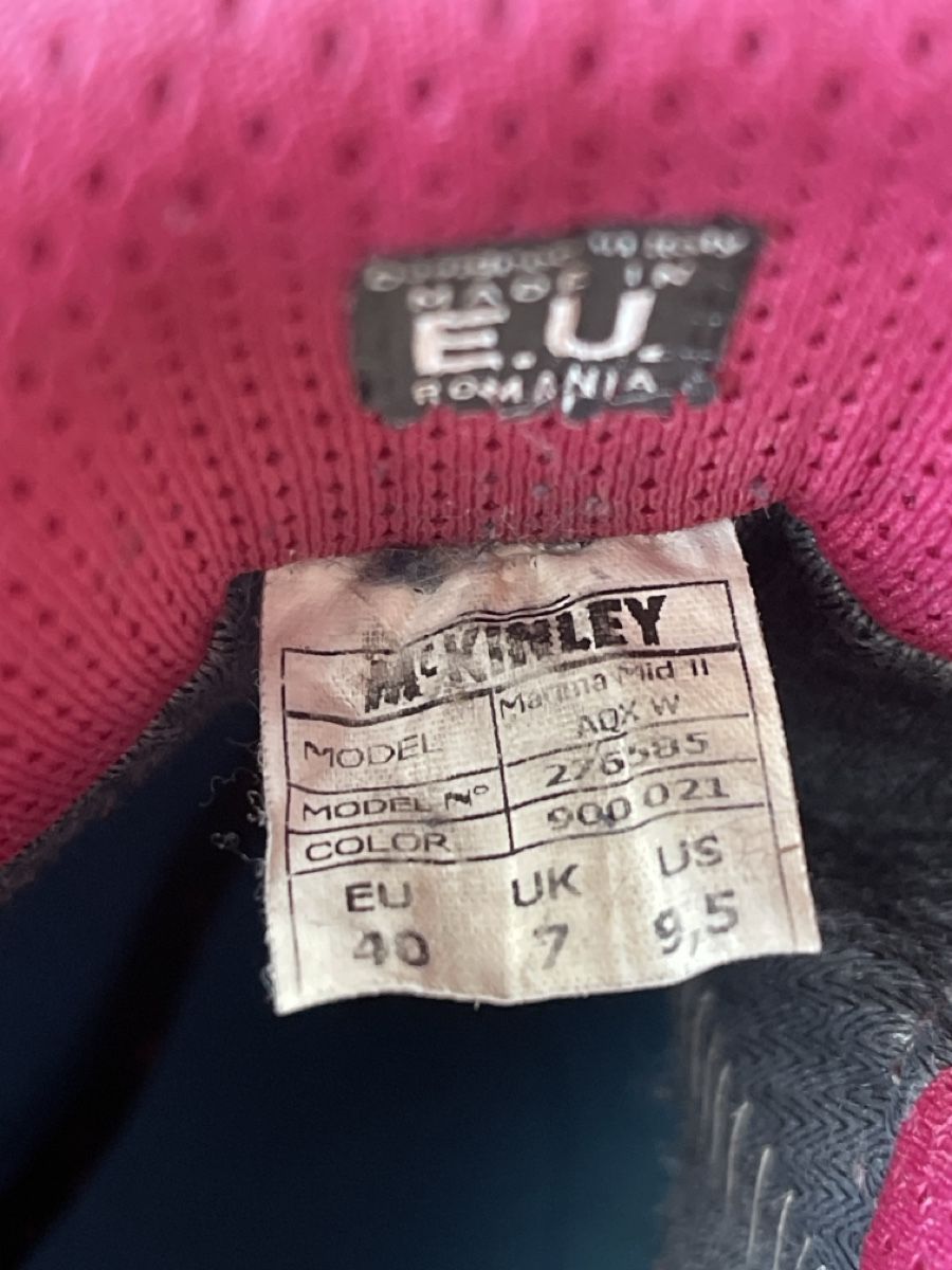 Mckinley Scarpe da uomo: Mc Kinley Wanderschuhe, Gr. 40 – Usato da Maisprach venduto da Leoli123 4