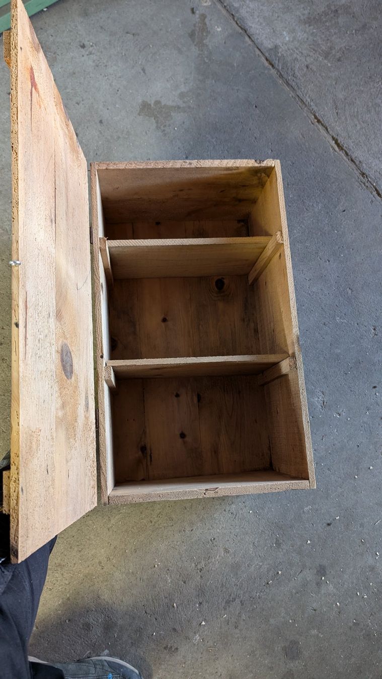 Transportkisten: Alte Holzkiste Vintage – Gebraucht aus Lanzenhäusern von Original75 1