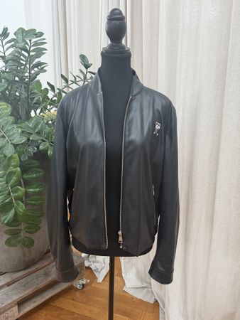 Lederjacke Karl Lagerfeld Gr. 40