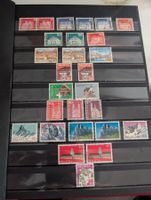 Briefmarkensammlung Schweiz, Deutschland, Afrika, Asien