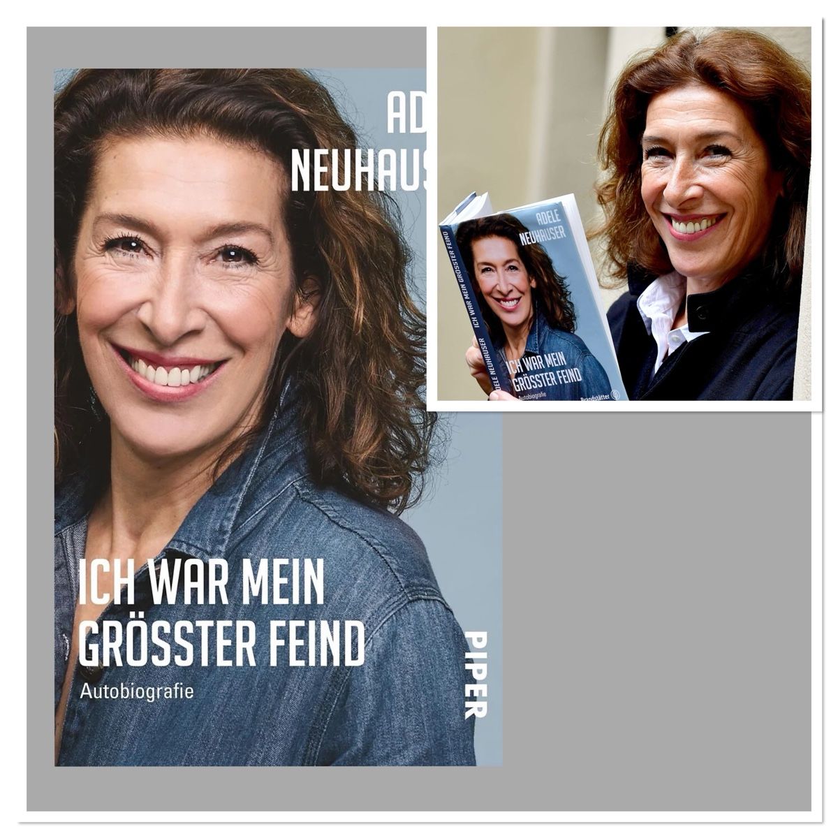 Bücher: Adele Neuhauser / Ich war mein grösster Feind Autographie – Gebraucht aus Kollbrunn von ruro51