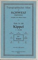 Topographischer Atlas Blatt 492 KIPPEL