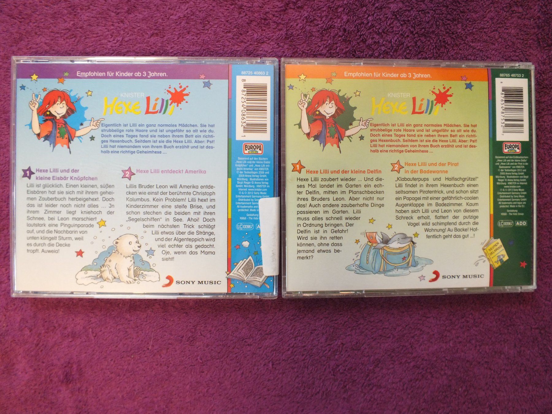 CD: 6 - Hexe Lilli - Hörspiel CD´s – Usato da Müllheim Dorf venduto da Seeeule01 6