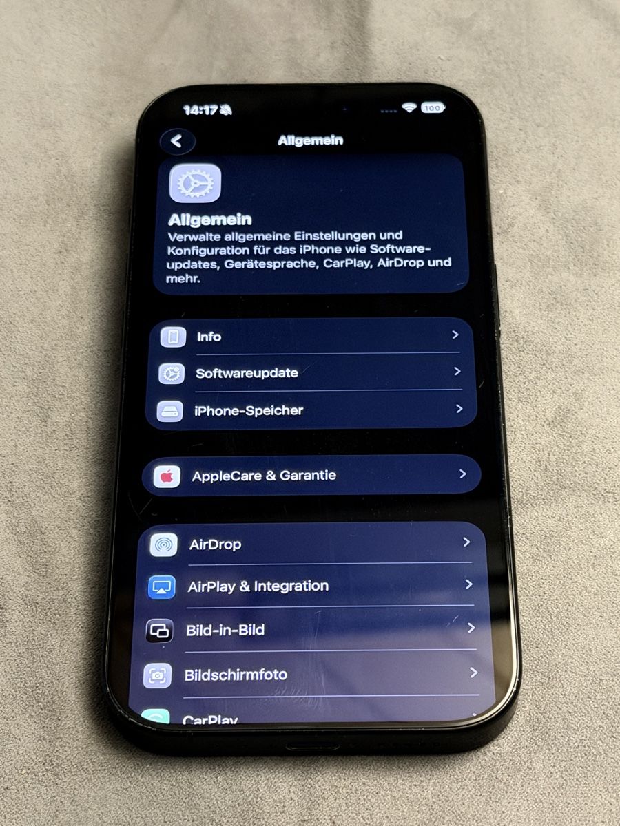 Apple Handys / Smartphones: IPhone 16 Pro Black Titanium 128GB – Gebraucht aus Wolhusen von technicsII 1