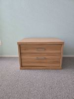 Nachttisch mit 2 Schubladen 58×43×39 cm