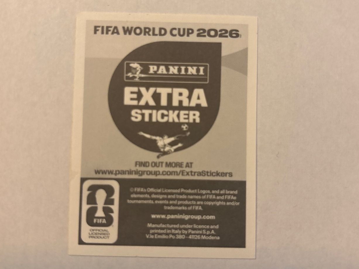 Panini Carte collezionabili: Panini Extra Sticker – Nuovo (secondo la descrizione) da Küssnacht am Rigi venduto da aebidaniel 1