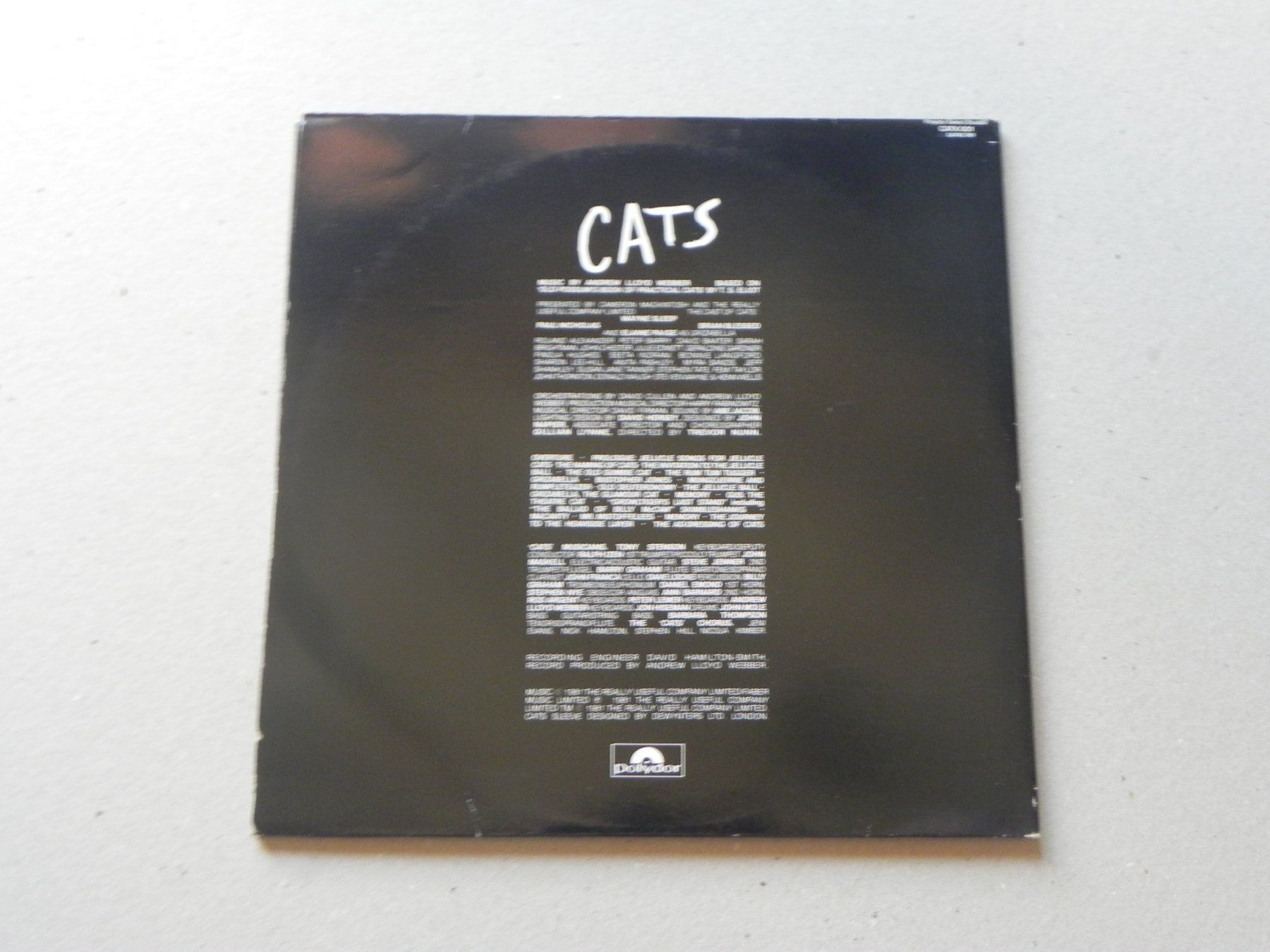 Schallplatten: Doppel LP Musical Cats 1981 Broadway Andrew Lloyd Webber – Gebraucht aus Siebnen von krimsie 1