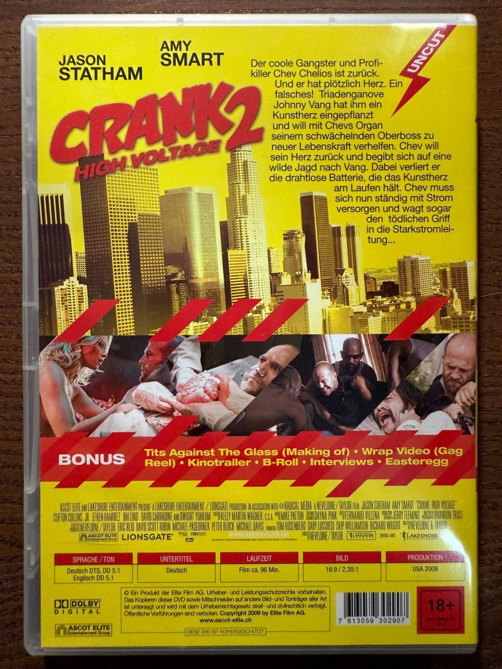 Tutti i DVDs: Crank 2 – Usato da Zürich venduto da FilmFreunde 1