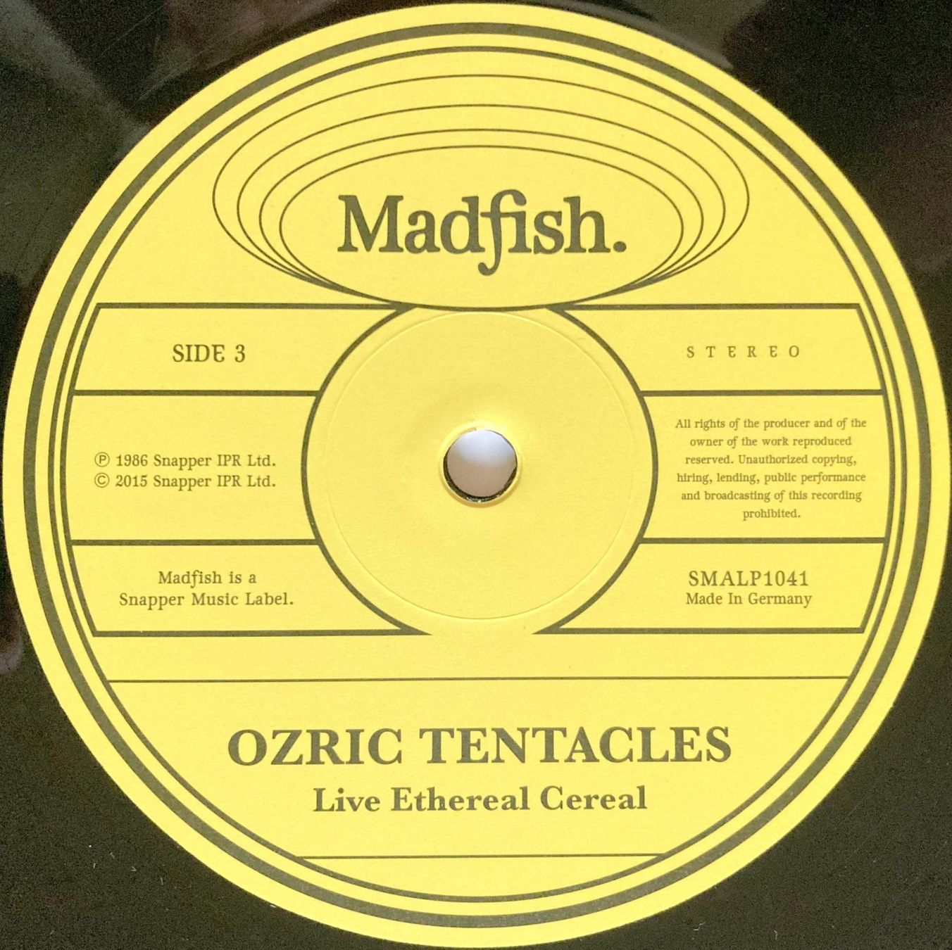 Schallplatten: OZRIC TENTACLES - LIVE ETHEREAL CEREAL – Gebraucht aus Bottens von hotter-than-hell 3