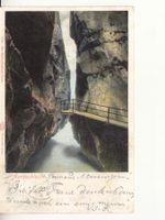 Aareschlucht 1903