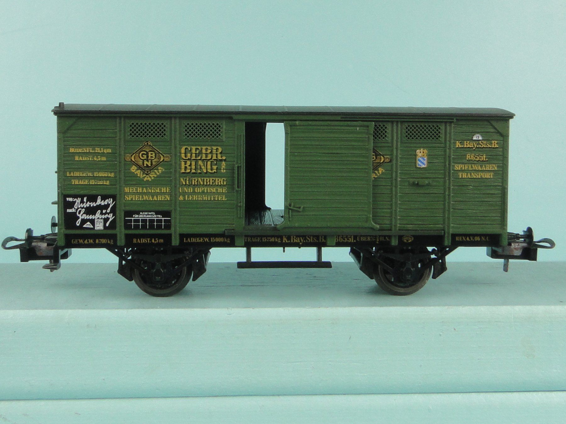 Trix Modellini di ferrovie: TRIX 3411 KBSB Gebr. Bing – Usato da Bülach venduto da cann11 4