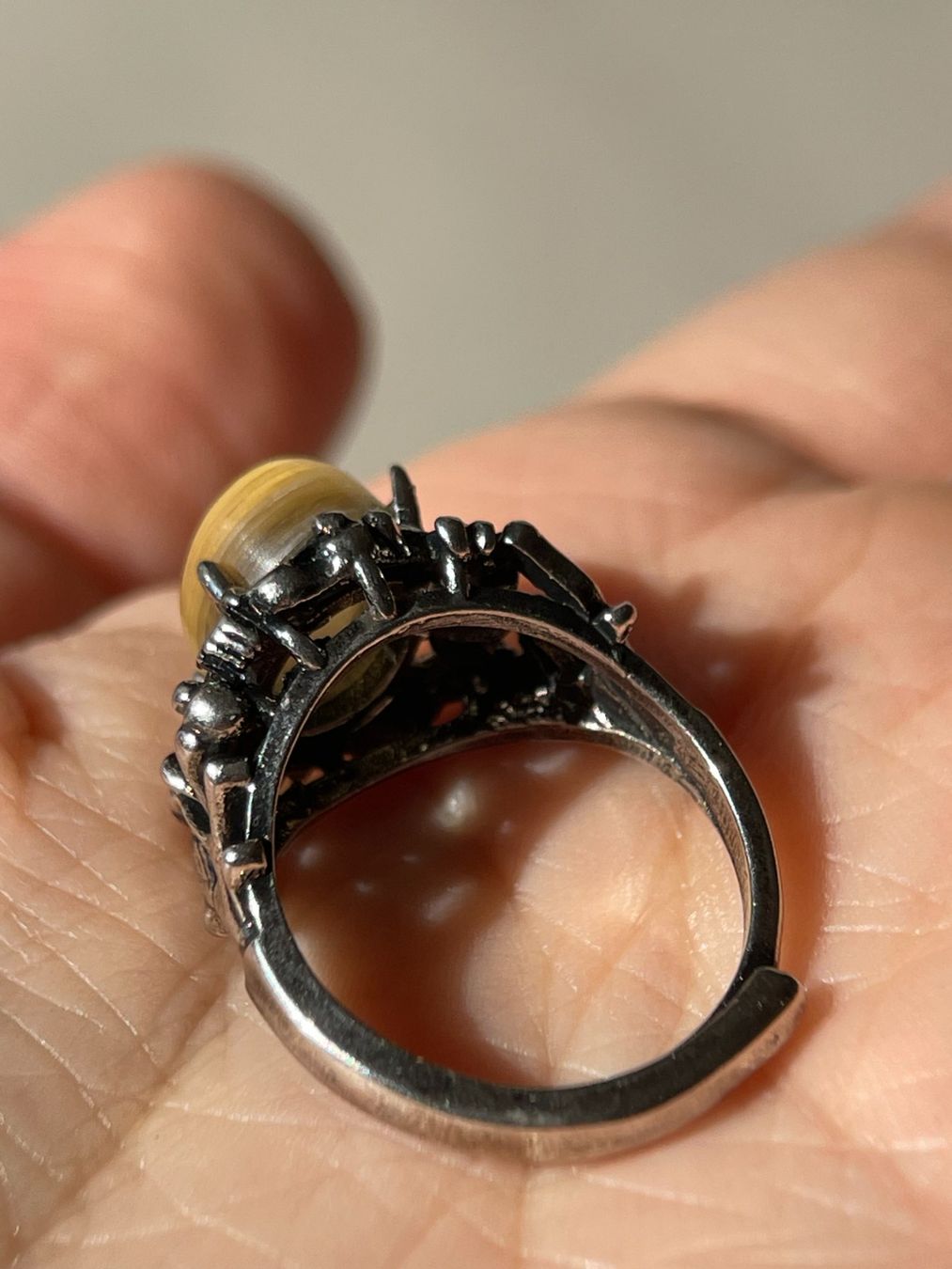 Anelli: Premium Vintage-Ring mit Phlogopit Verstellbar – Nuovo e nell'imballaggio originale da Schiers venduto da sisikristall 3