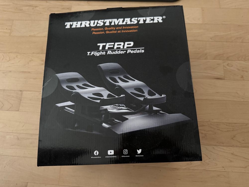 Thrustmaster TFRP T. Flight Rudder Pedals (Gebraucht) in Zürich für CHF ...