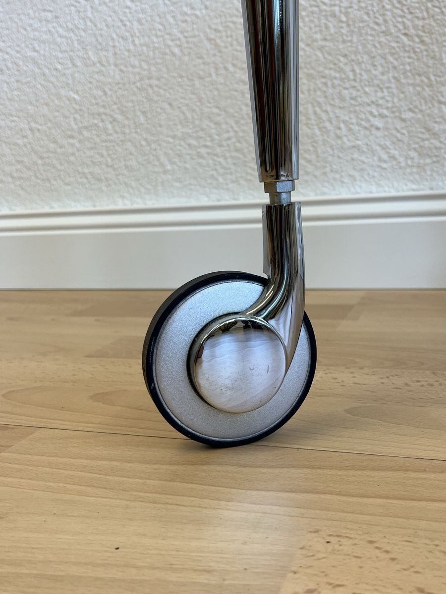 Tavoli: Glas Tischli-Set rund auf Rollen, Durchmesser 60cm – Usato da Horgen venduto da Grizzly83 6