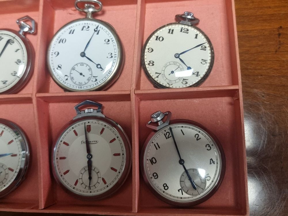 Vieux Lots De Pièces D'horlogerie Et Montres à Gousset – Idéal Pour Collectionneurs Et Réparateurs