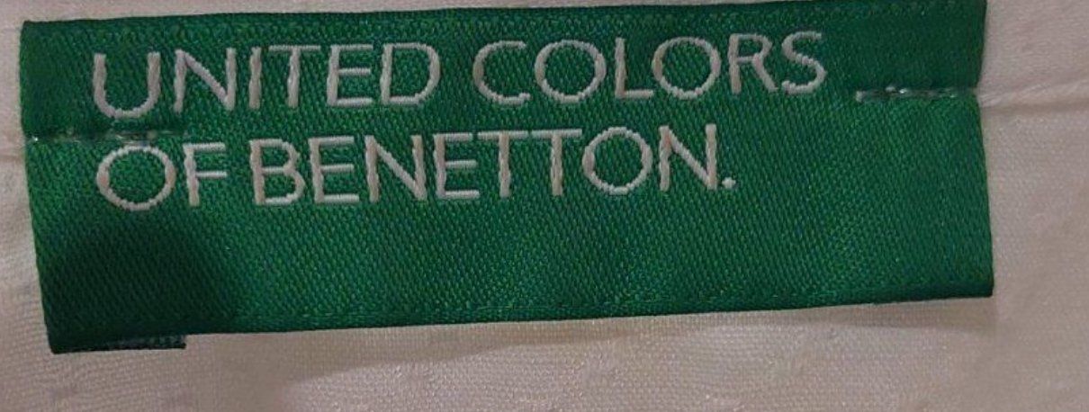 Benetton Camicette: Weisse Bluse Benetton Gr. 38 – Usato da Adliswil venduto da Boncoinsuisse 1