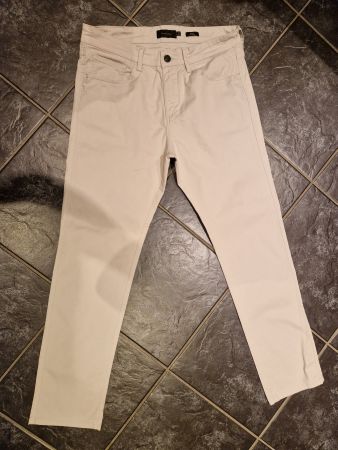 Massimo Dutti: Hellgraue Hosen, Gr. EUR 40
