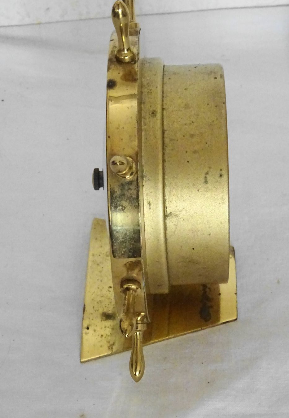 Sonstige antike Technik & Geräte: Fischer Germany Barometer Messing Schiffsrad 50er Jahre – Gebraucht aus Zürich von Connie8 1