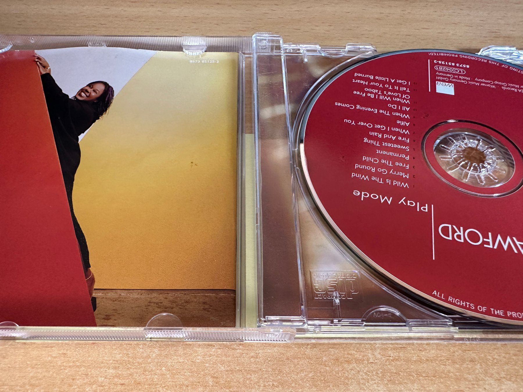 CD: Randy Crawford – Play Mode – Usato da Rikon im Tösstal venduto da Alpenmutz 2