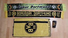 BVB Schal,Frotetuch&Becher