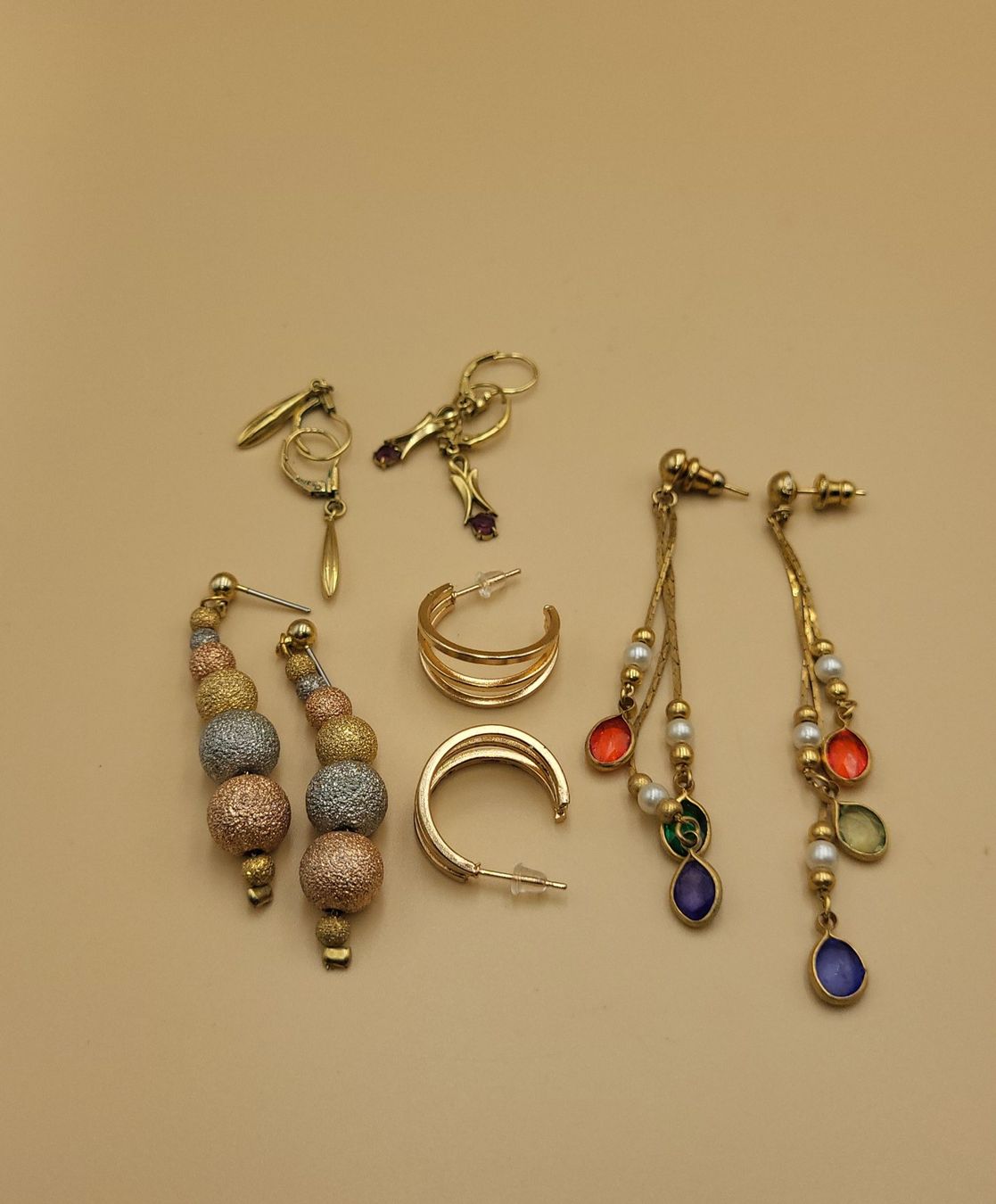 Orecchini pendenti & Orecchini a lobo: Goldige Schmuck Konvolut – Usato da Wald ZH venduto da SwissPawnshop 1