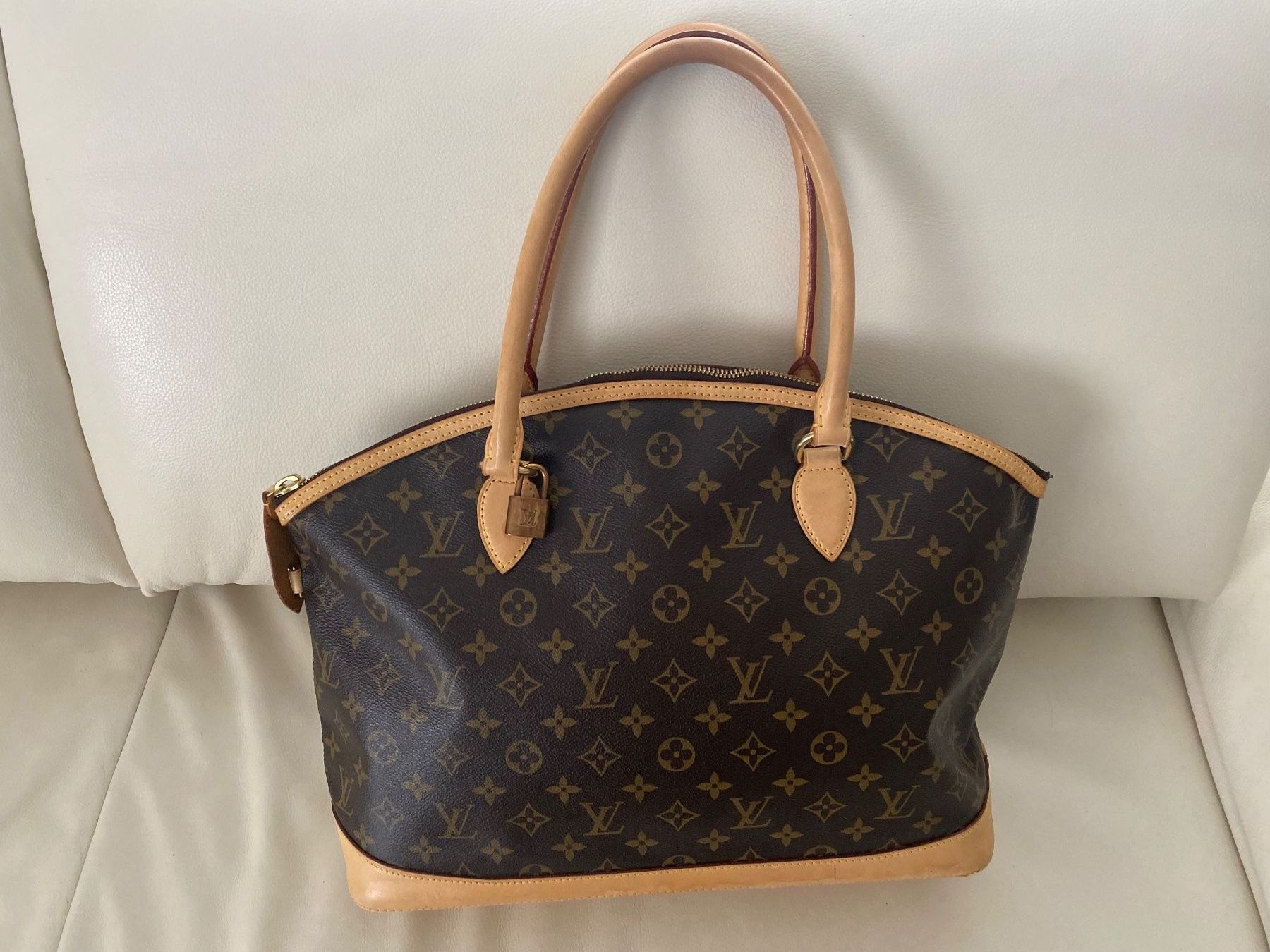 Louis Vuitton Taschen: RARITÄT - LOUIS VUITTON Lockit Horizontal GM Monogram Canvas – Gebraucht aus Winkel von ferrari2022 2