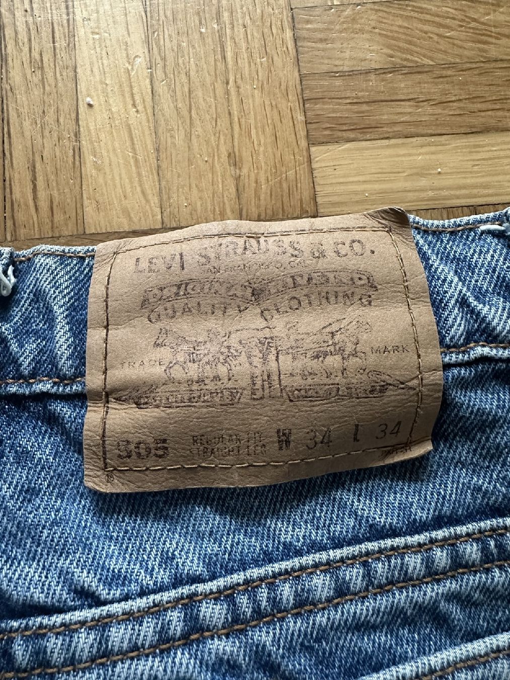 Jeans: Vintage Levis 505 Jeans Gr. 34x34 – Gebraucht aus Luzern von nnamfuak 3
